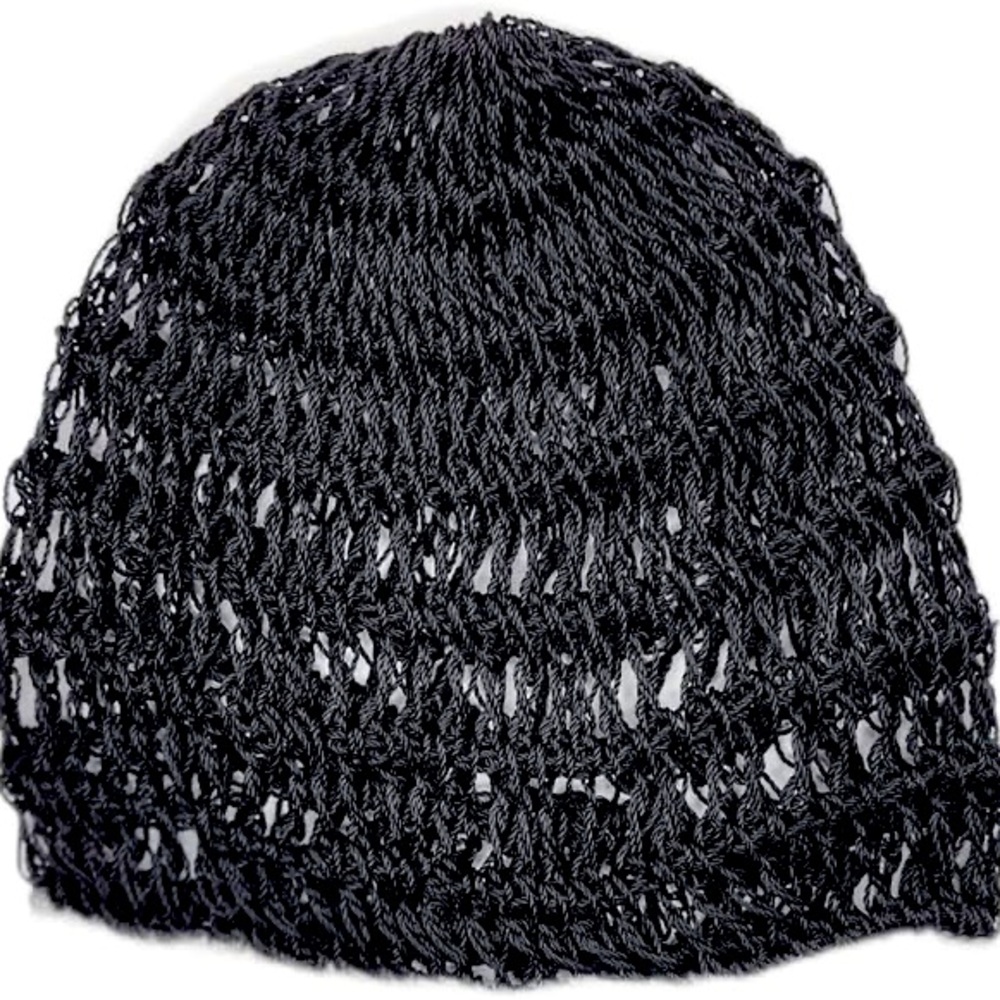 Elegant Black Knit Beanie 2